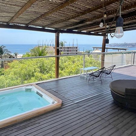 Hotel Aqualuna Cyclops Brisas de Zicatela Kültér fotó